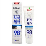 Отбеливающая зубная паста против образования зубного камня Hanil Indian Dental Care White 120 гр